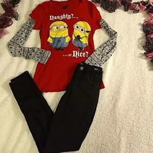 Salr5/$20🌸YMI size 0 black skinny jean